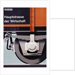 Hauptstrasse der Wirtschaft Poster by Hans Hartmann
