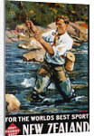 For the World's Best Sport, New Zealand Poster by M.A. Poulton
