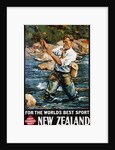 For the World's Best Sport, New Zealand Poster by M.A. Poulton