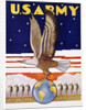 U.S. Army, at Home Abroad Recruitment Poster by Tom Woodburn