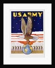 U.S. Army, at Home Abroad Recruitment Poster by Tom Woodburn