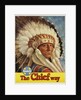 The Chief Way Santa Fe Railway Poster by Anonymous