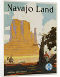 Navajo Land Santa Fe Railway Poster by Anonymous