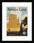 Navajo Land Santa Fe Railway Poster by Anonymous