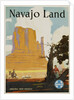 Navajo Land Santa Fe Railway Poster by Anonymous