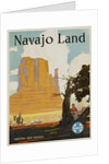 Navajo Land Santa Fe Railway Poster by Anonymous
