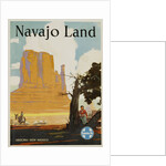 Navajo Land Santa Fe Railway Poster by Anonymous