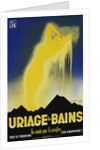 Uriage les Bains Hot Spings Poster by Gaston Gorde