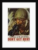 I Need You On the Job Full Time - Don't Get Hurt Poster by Margy Morse Meyers
