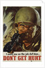 I Need You On the Job Full Time - Don't Get Hurt Poster by Margy Morse Meyers