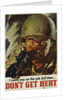 I Need You On the Job Full Time - Don't Get Hurt Poster by Margy Morse Meyers