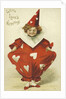 With's Love's Greeting Valentine Postcard by Anonymous