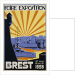 Foire Exposition Brest Poster by C. Lautrou
