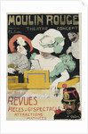 Moulin Rouge Poster by Jules Alexandre Grun