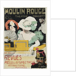 Moulin Rouge Poster by Jules Alexandre Grun