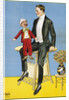 Late 19th Century Poster of Ventriloquist and Dummy by Anonymous