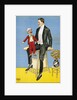 Late 19th Century Poster of Ventriloquist and Dummy by Anonymous