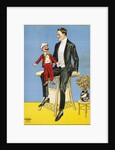 Late 19th Century Poster of Ventriloquist and Dummy by Anonymous
