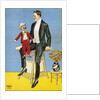 Late 19th Century Poster of Ventriloquist and Dummy by Anonymous