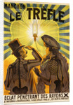 Manchon Le Trefle Poster by Charles Delaye