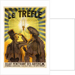 Manchon Le Trefle Poster by Charles Delaye