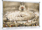 Interior View of Howes & Cushing's Great United States Circus Poster by Anonymous