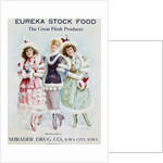 Eureka Stock Food: The Great Flesh Producer Advertising Poster by Anonymous