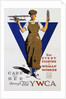 For Every Fighter a Woman Worker War Effort Poster by Adolph Triedler