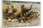 Poster Advertisement for O'Brien, Handenberger & Astley's Big Shows by Anonymous