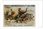 Poster Advertisement for O'Brien, Handenberger & Astley's Big Shows by Anonymous