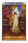 Allies Dans La Guerre Poster by Firmin Bouisset