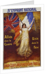 Allies Dans La Guerre Poster by Firmin Bouisset