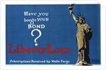 Have You Bought Your Bond? Liberty Loan Poster by Adolf Treidler