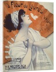 A Fleur de Levres Valse Waltz Sheet Music Cover by Clerice Freres