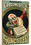 Merchant's Gargling Oil Advertisement Booklet Cover by Anonymous