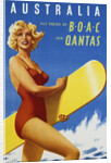 Australia Travel Poster by Anonymous