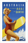 Australia Travel Poster by Anonymous