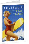 Australia Travel Poster by Anonymous