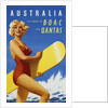 Australia Travel Poster by Anonymous