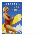 Australia Travel Poster by Anonymous