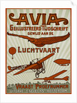 Avia Geillustreerd Tijdschrift Poster by Anonymous