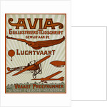 Avia Geillustreerd Tijdschrift Poster by Anonymous