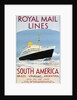 Royal Mail Lines to South America Poster by Jarvis