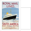 Royal Mail Lines to South America Poster by Jarvis