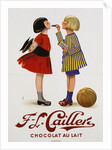 F-L Cailler's Chocolat au Lait Chocolate Advertisement Poster by Anonymous