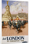 Visit London in Coronation Year Poster by Anonymous