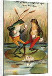 Frog Versus Toad Red Cross Cough Drops Advertisement by Anonymous