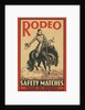 Rodeo Safety Matches Illustration by Anonymous