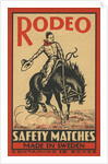 Rodeo Safety Matches Illustration by Anonymous