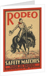 Rodeo Safety Matches Illustration by Anonymous